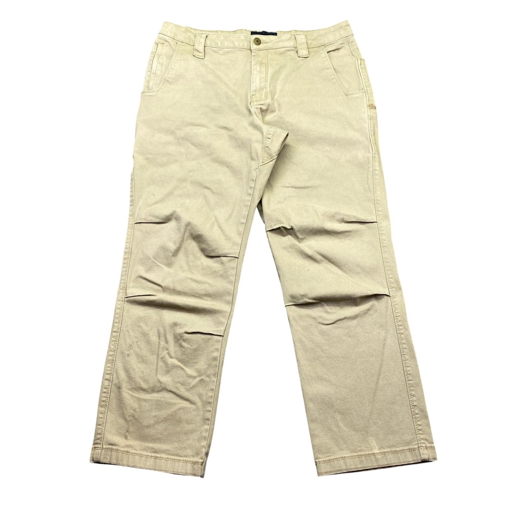 Vertx VTX1702 Mens Tactical Pants Sz 35 Tan Delta Stretch Canvas Utility Pants